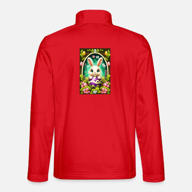 Easter Bunny Unisex Softshell Jacket