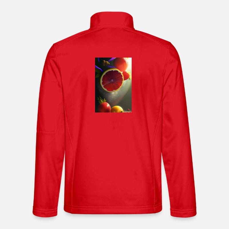 Fruit - Unisex Softshell Jacket - red