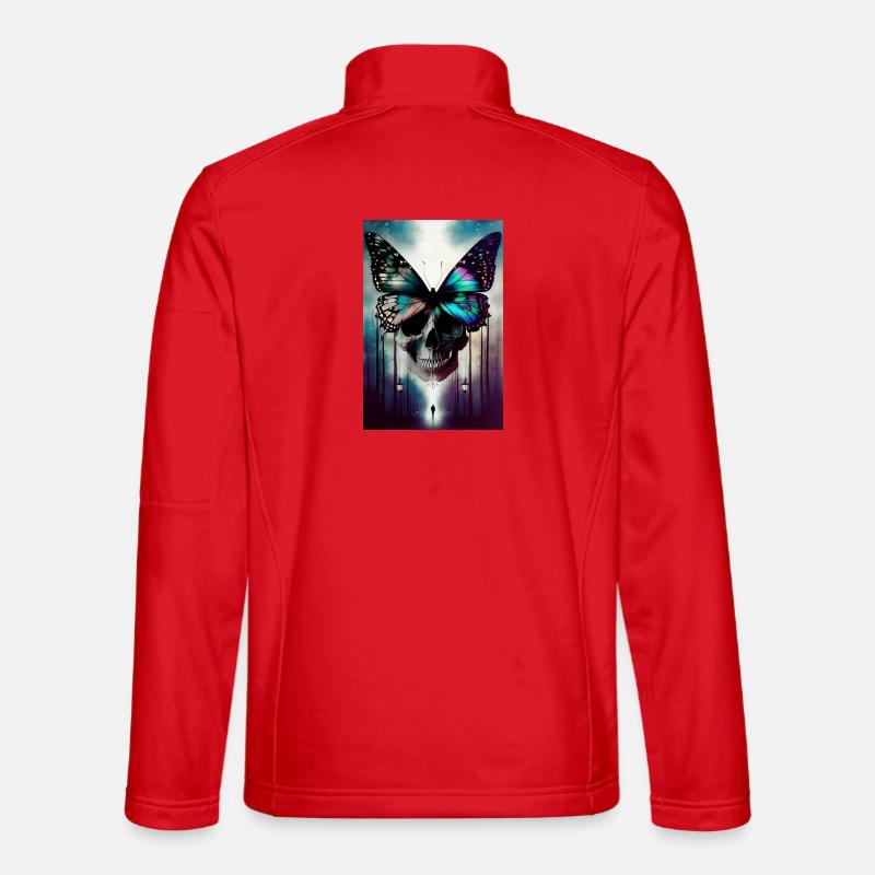 Thriller-Cover - Unisex Softshelljacke - Rot