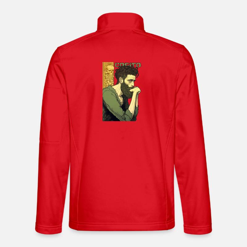 Cogito 03 - Unisex Softshell Jacket - red