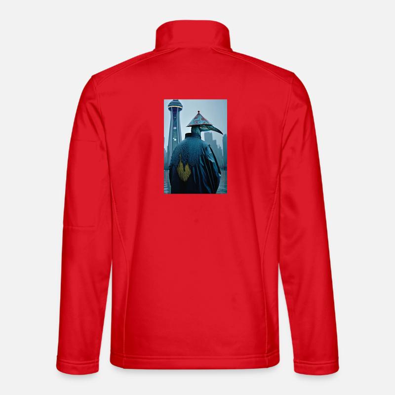 Anthropomorphic 01 - Unisex Softshell Jacket - red