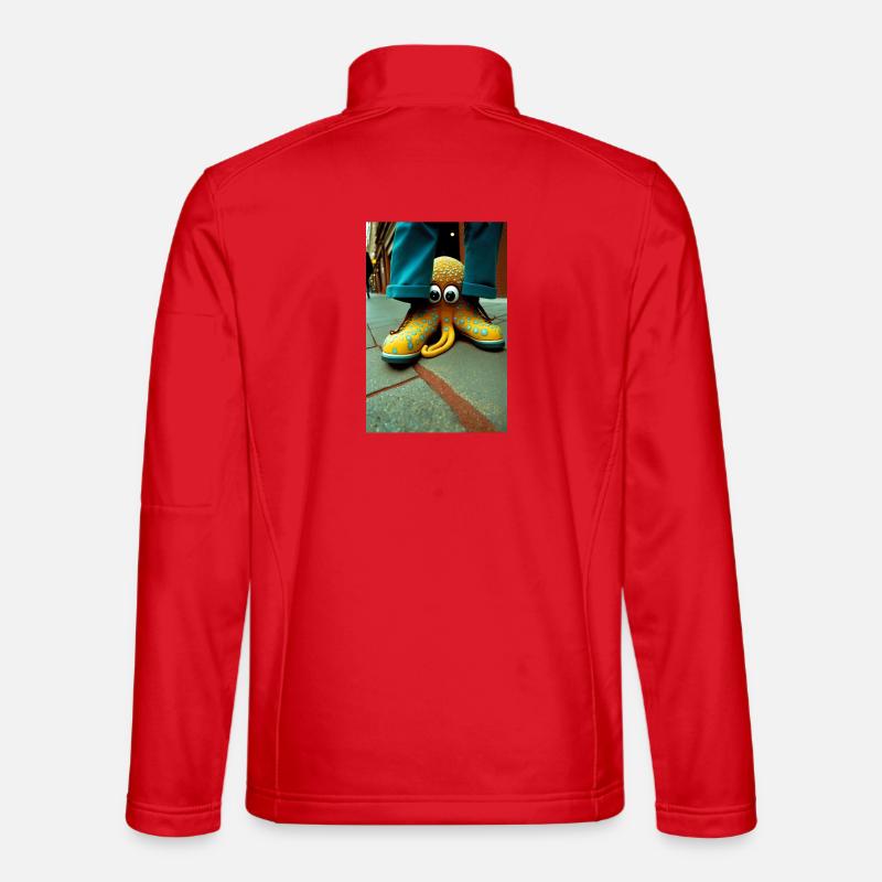 Anthropomorphic 03 - Unisex Softshell Jacket - red