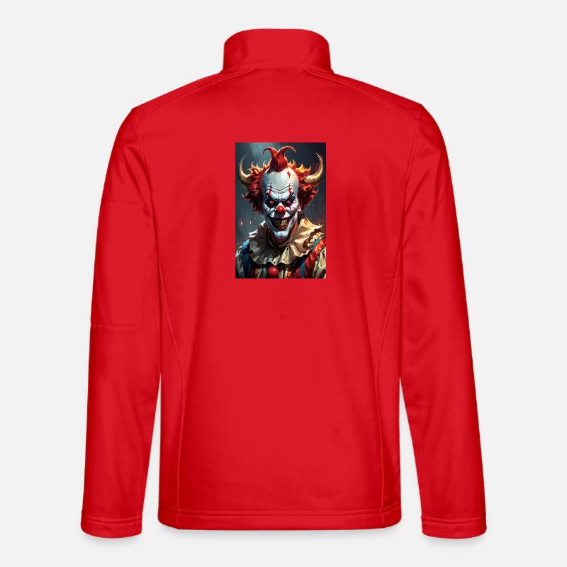 Devil Clown Unisex Softshell Jacket