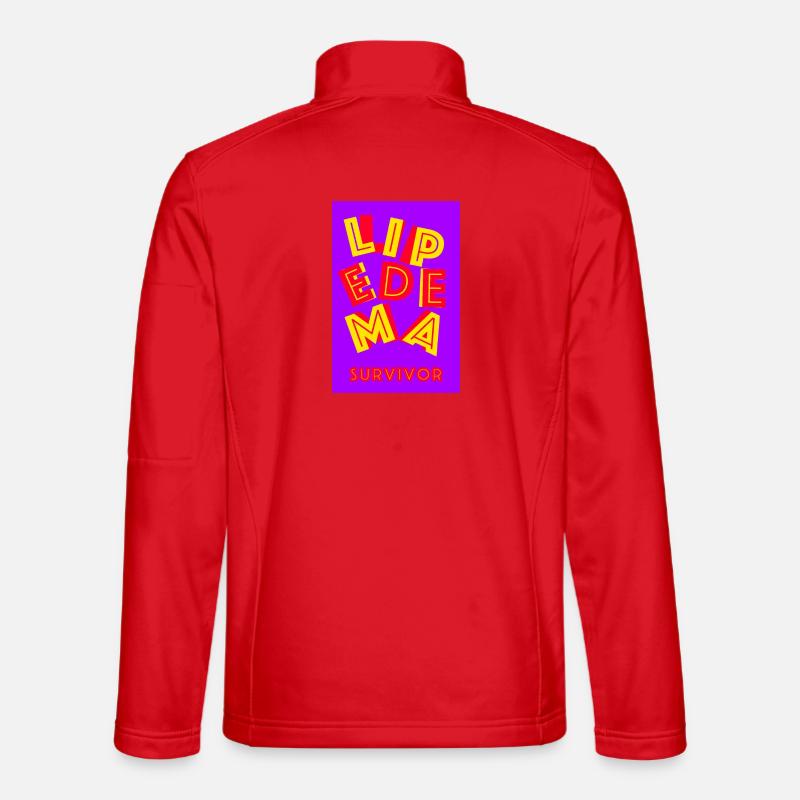 Lipedema Survivor - Unisex Softshelljacke - Rot