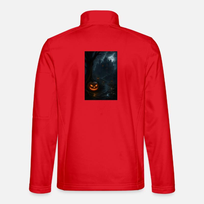 Halloween Gothic Horror - Unisex Softshell Jacket - red