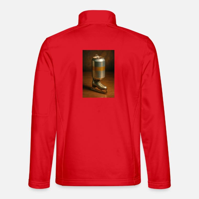 Can and skate - Unisex Softshell Jacket - red