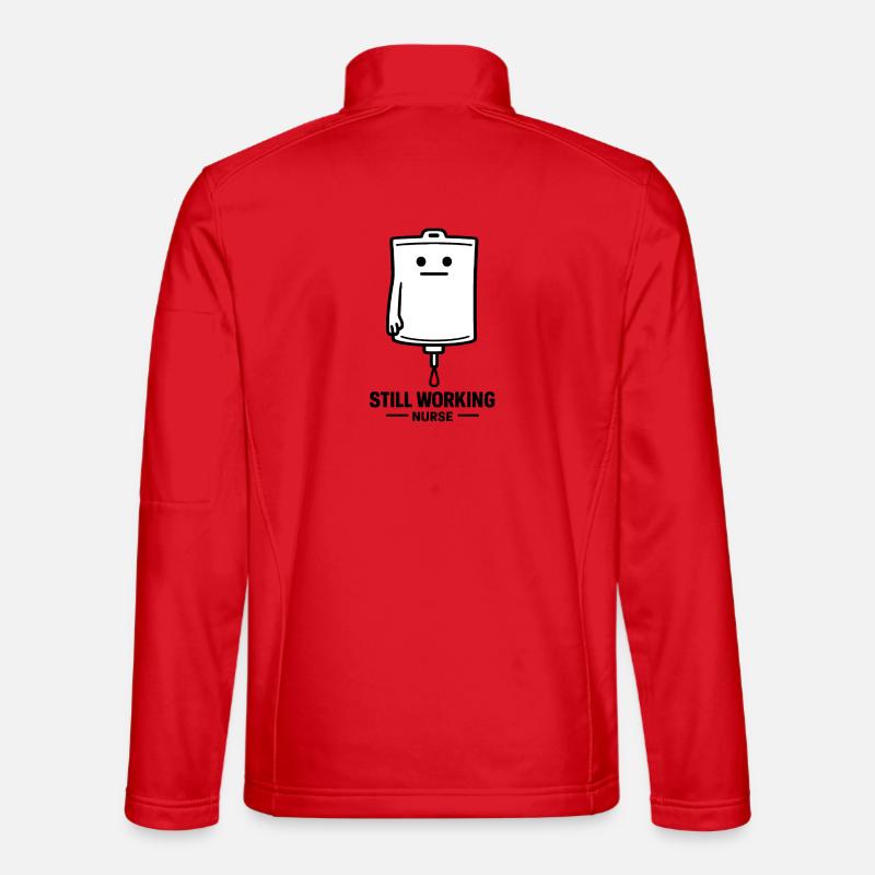 Noch arbeitende Krankenschwester Unisex Softshelljacke