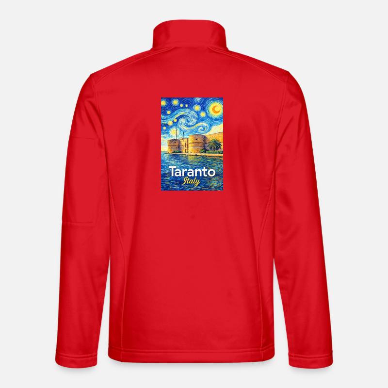TTarent, Italien. - Unisex Softshelljacke - Rot