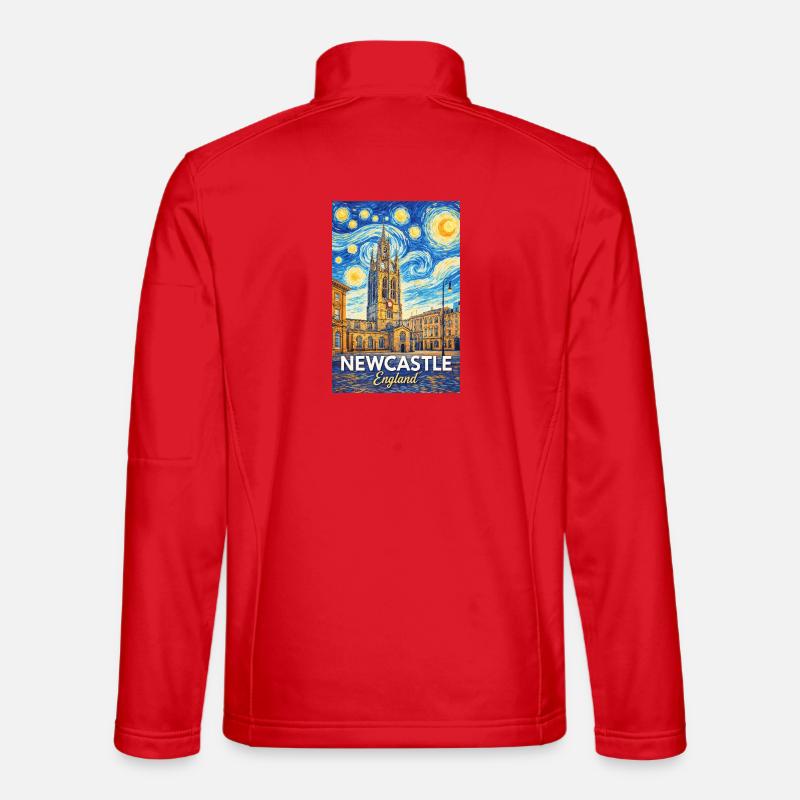 Newcastle, Angleterre Veste en tissu softshell Unisexe