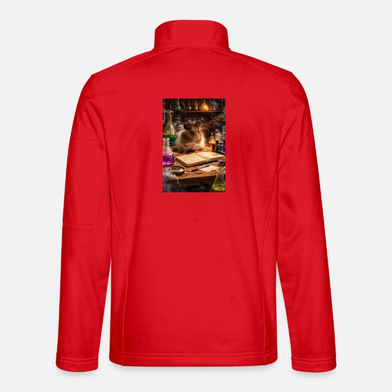 Chico 11: Steampunk-Alchemist Unisex Softshelljacke