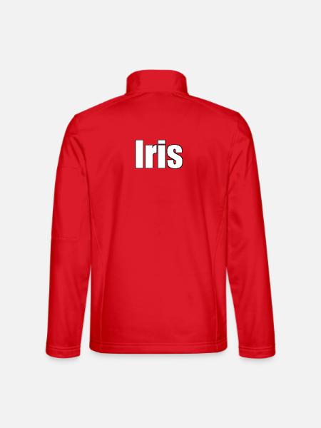 Iris - Unisex Softshell Jacket - red