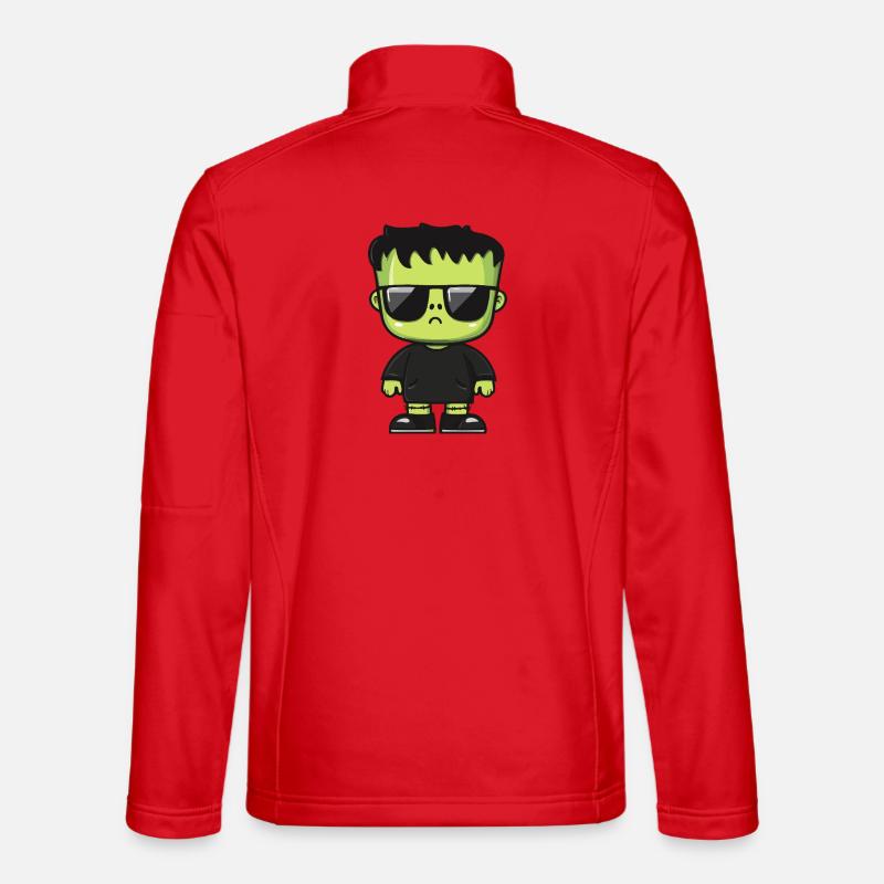 Zombie Halloween - Unisex Softshelljacke - Rot