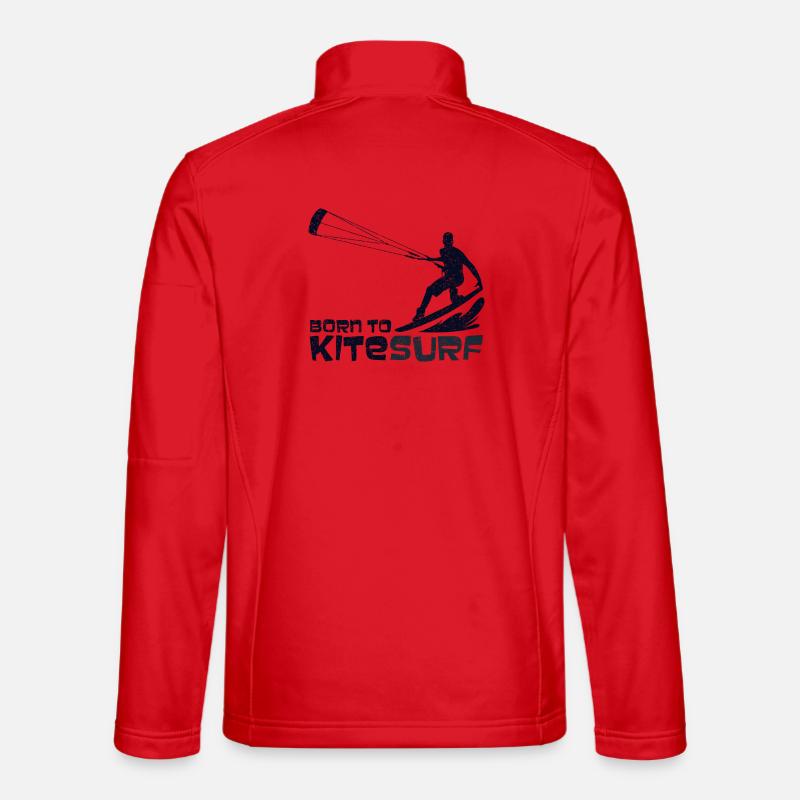 Kitesurf - conception Veste en tissu softshell Unisexe