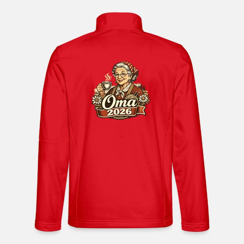 Oma 2026 Loading Geschenk Enkelkind  Unisex Softshelljacke