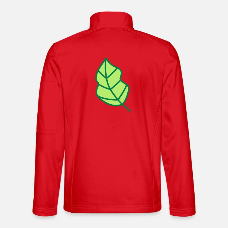 feuille Veste en tissu softshell Unisexe