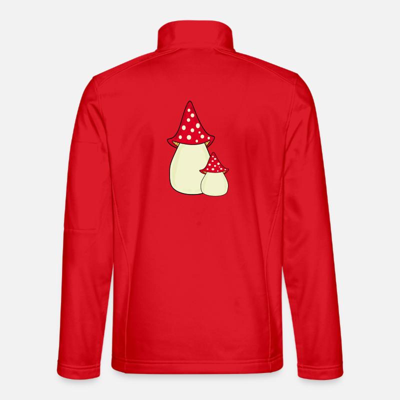 Toadstool, mushroom in the woods gift Unisex Softshell Jacket