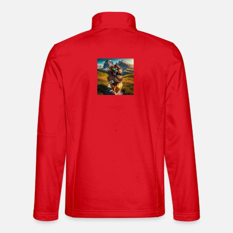 Leonberger Art Unisex Softshell Jacket