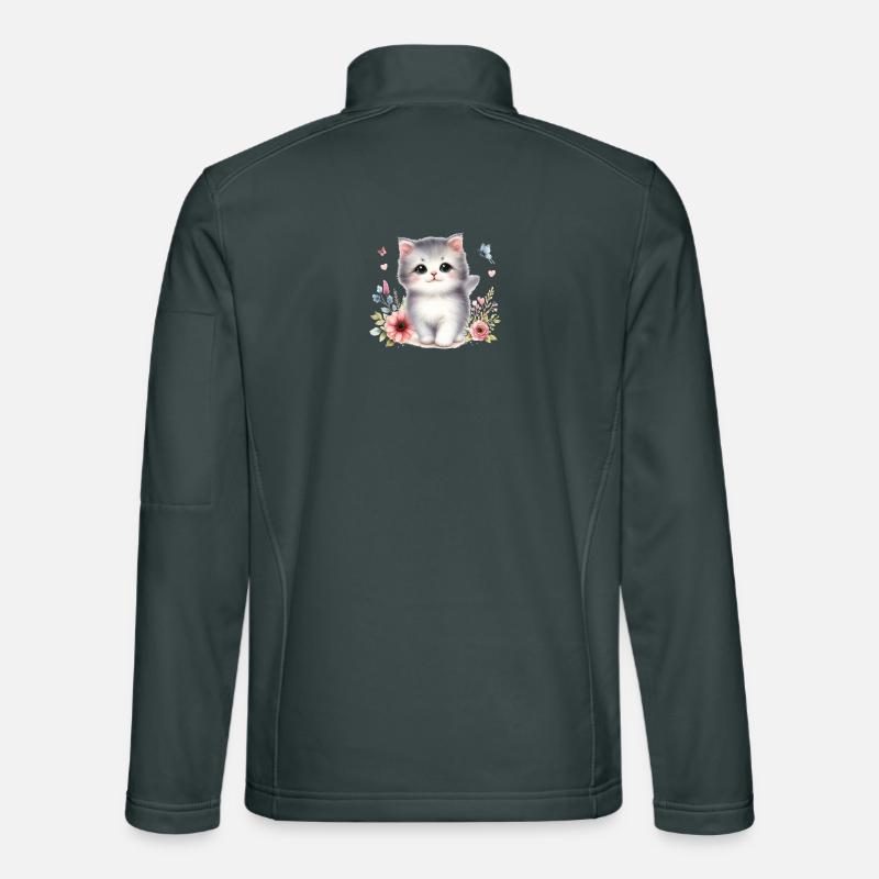 Süße Katze Unisex Softshelljacke