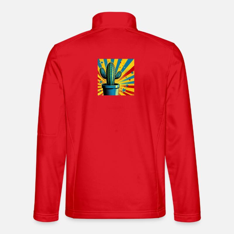 Kaktus 1 - Unisex Softshelljacke - Rot