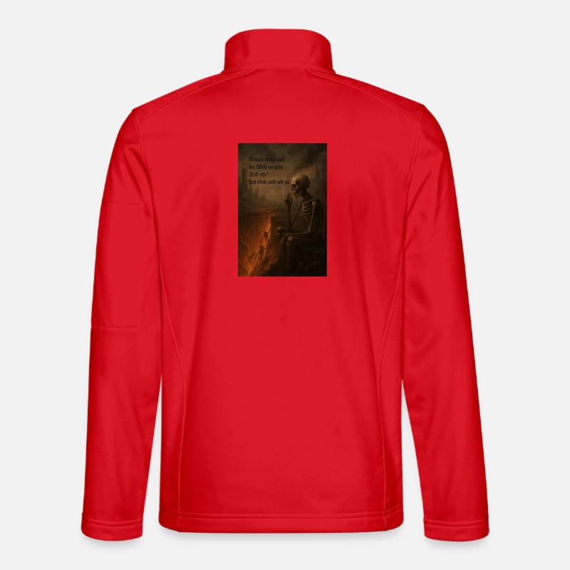 Die Welt vergeht - Unisex Softshelljacke - Rot