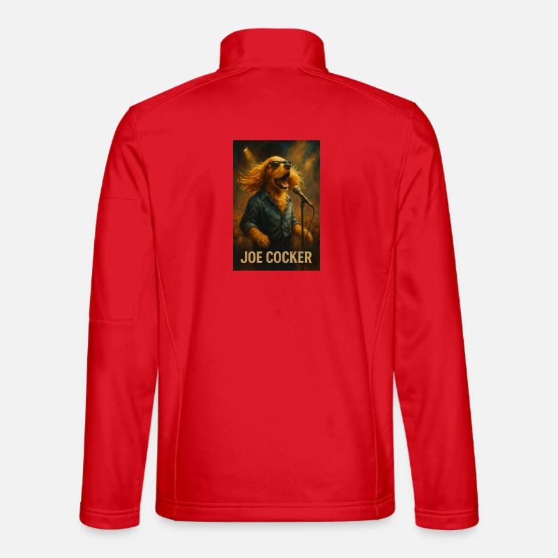 Joe Cocker - Unisex Softshelljacke - Rot