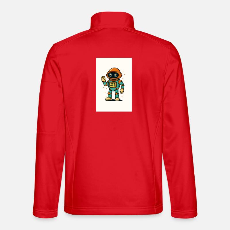 Freies Palästina - Unisex Softshelljacke - Rot