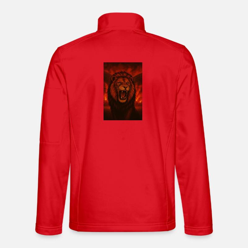 Aslan - Unisex Softshelljacke - Rot