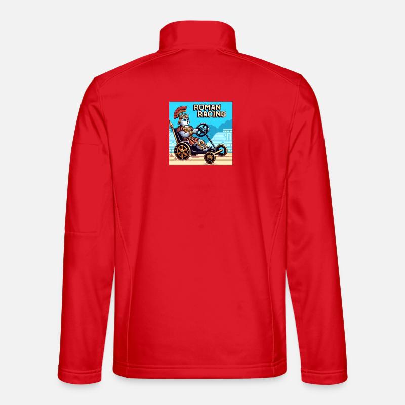 Der Lehrplan - Unisex Softshelljacke - Rot