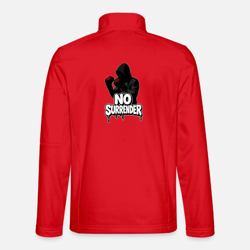 NO SURRENDER | SPORTY MASCULINE - Unisex Softshell Jacket - red