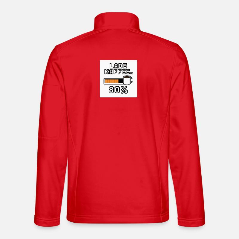 Charger le café 80 % - Veste en tissu softshell Unisexe - rouge