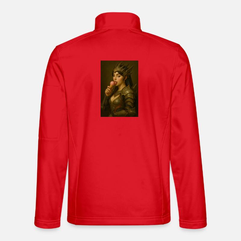 Rüstungszauber Eisgenuss Unisex Softshelljacke