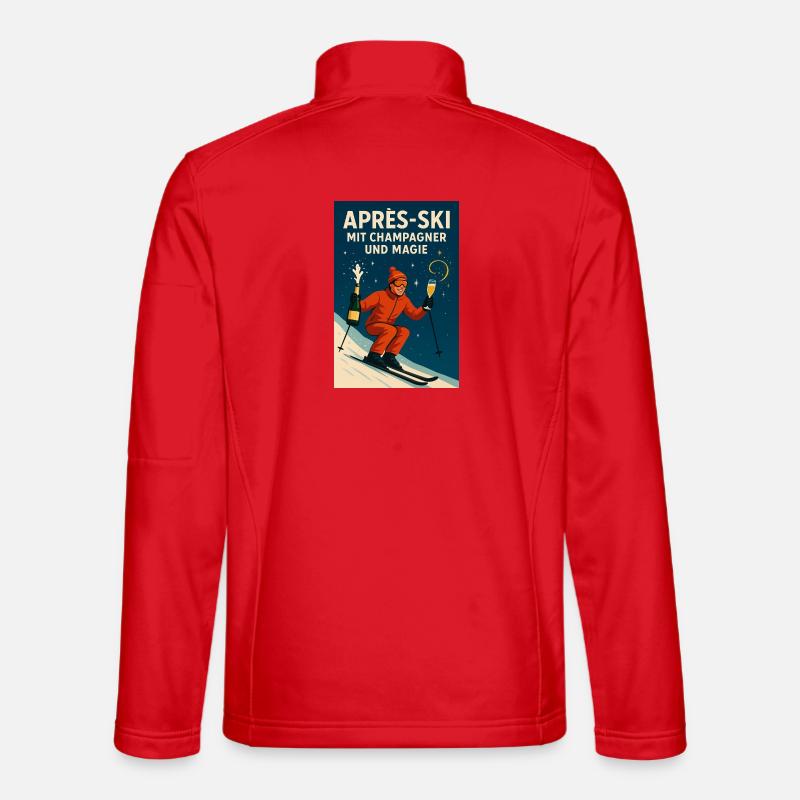 Après-ski magic - Unisex Softshell Jacket - red
