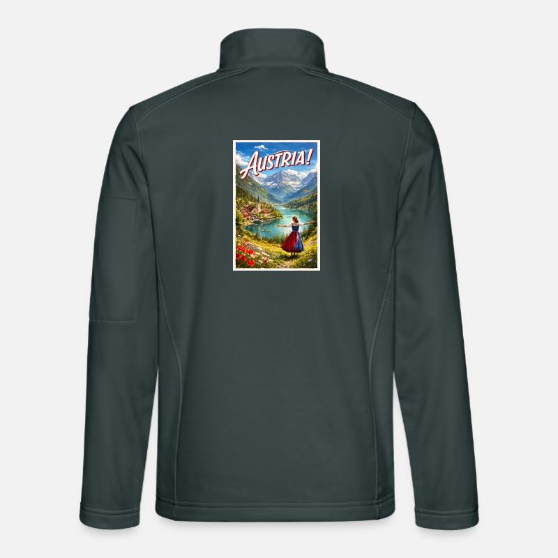 Austria Bergsee Dirndl Flair Unisex Softshell Jacket