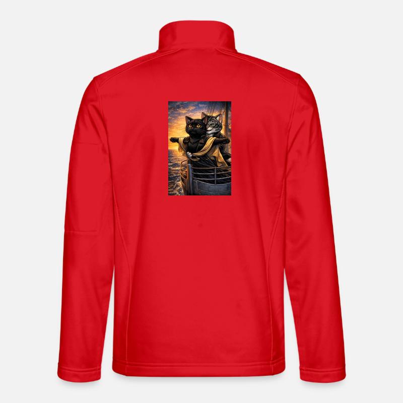 TitaniCatz - Unisex Softshell Jacket - red
