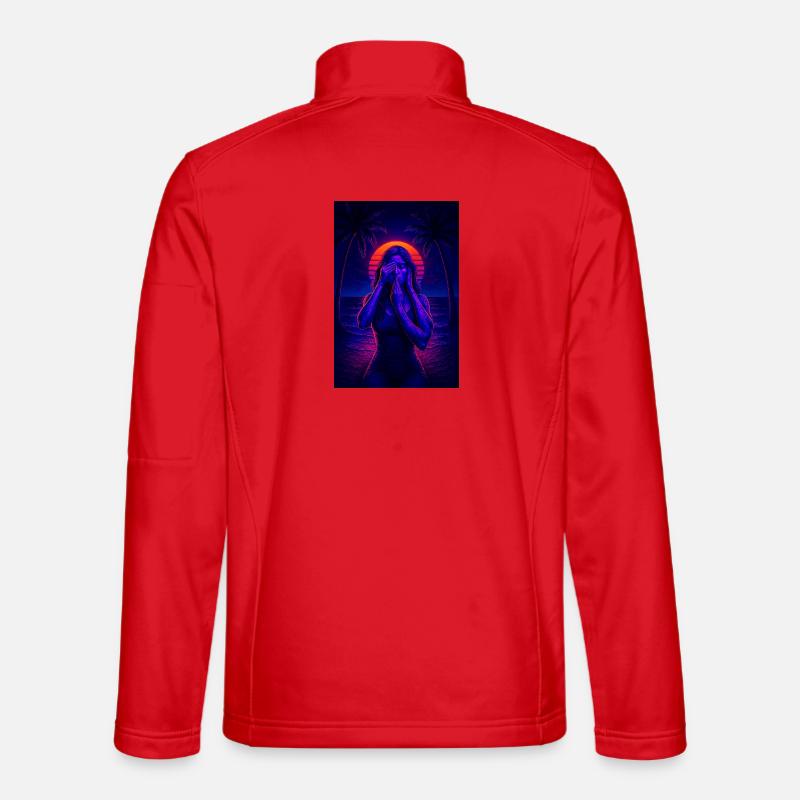 RockyZoo21 - Unisex Softshelljacke - Rot