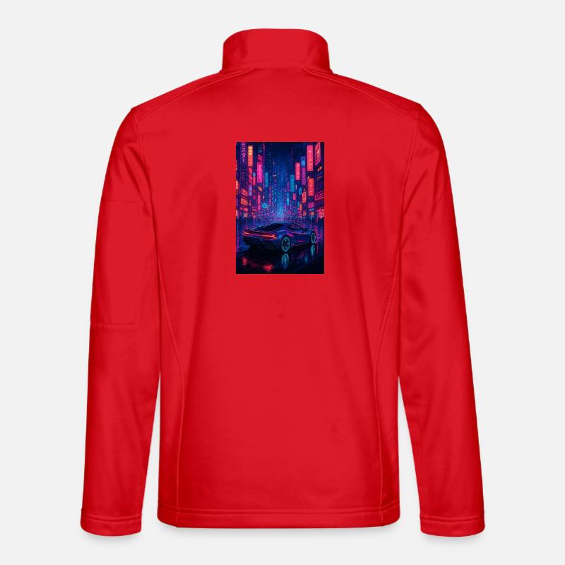 RockyZoo22 - Unisex Softshell Jacket - red
