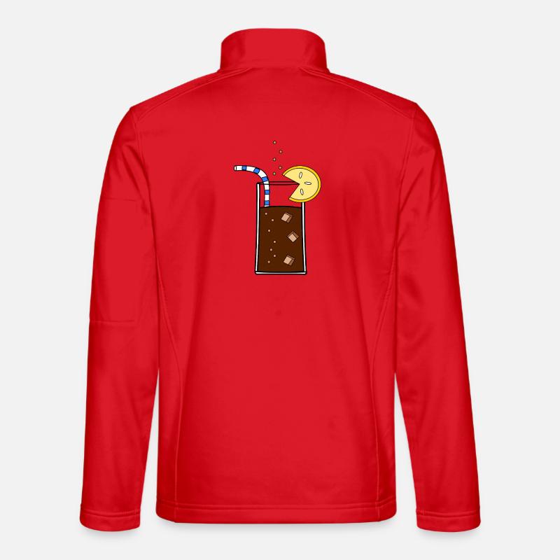 Glas_Cola - Unisex Softshell Jacket - red