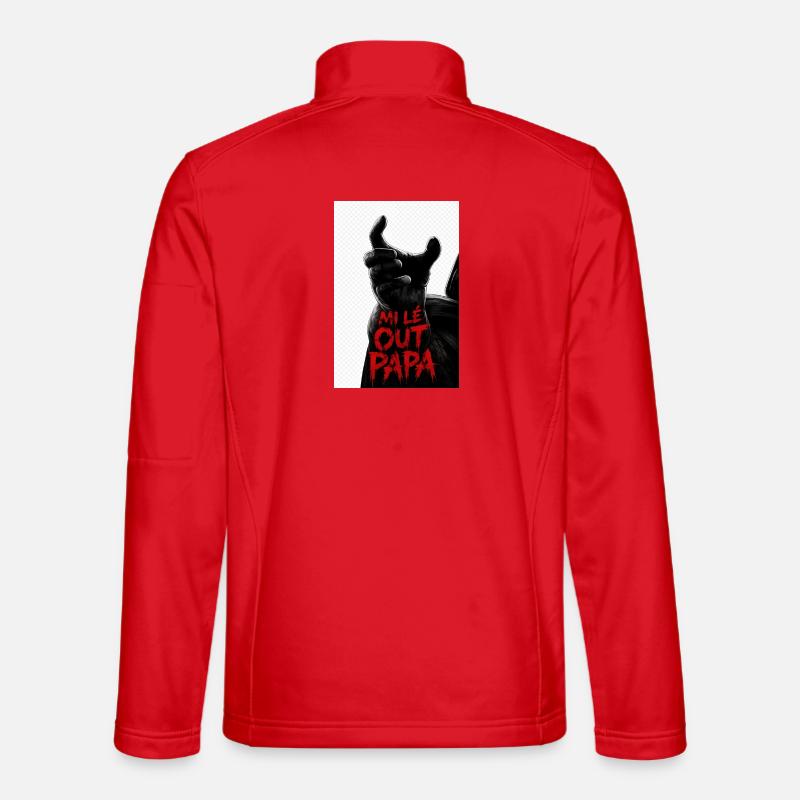 Mi lé out dad 974 - Unisex Softshell Jacket - red