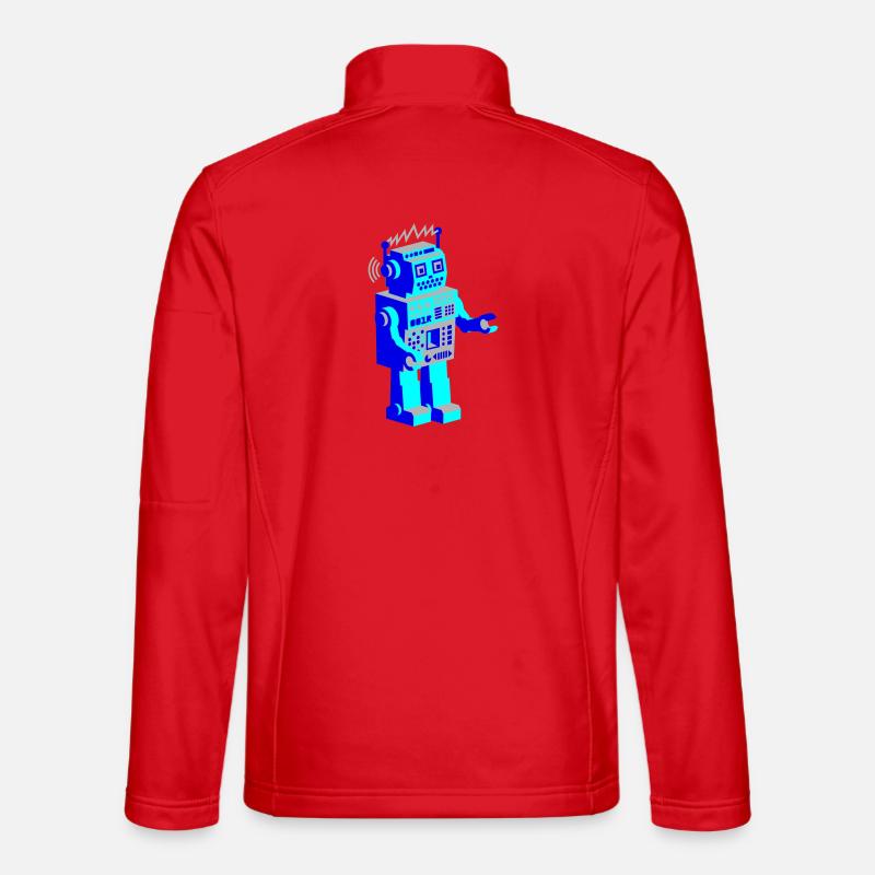robotnik dance - old school robots Unisex Softshell Jacket