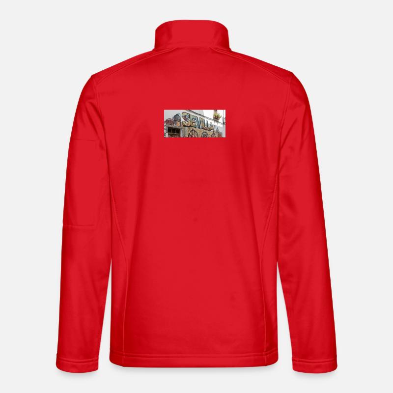 Sevilla Street Graffiti Flamenco - Unisex Softshell Jacket - red