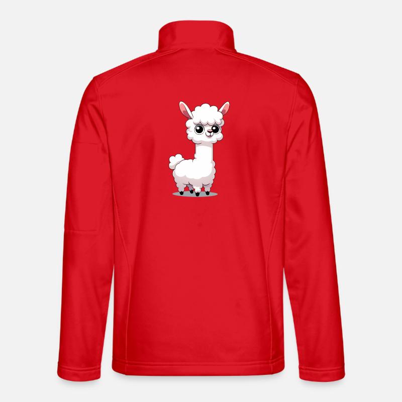Alpaka - Unisex Softshelljacke - Rot