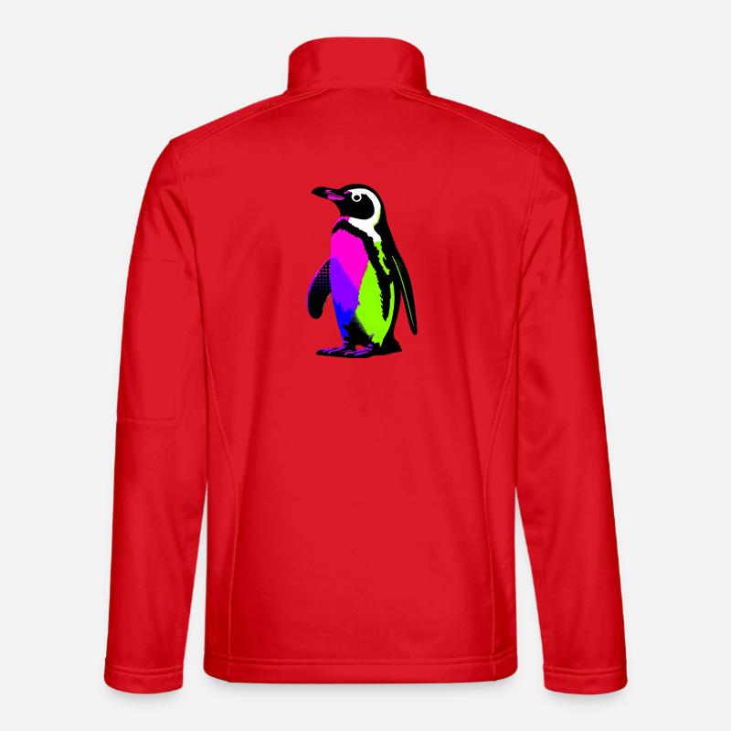 Penguin - Unisex Softshell Jacket - red