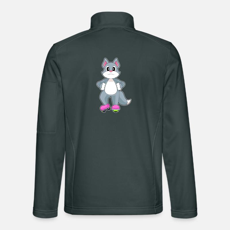 Cat Inline skating Inline skates Sport Unisex Softshell Jacket