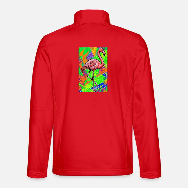 flamingo Unisex Softshell Jacket