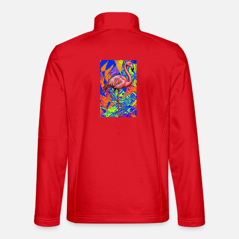 flamingo Unisex Softshell Jacket