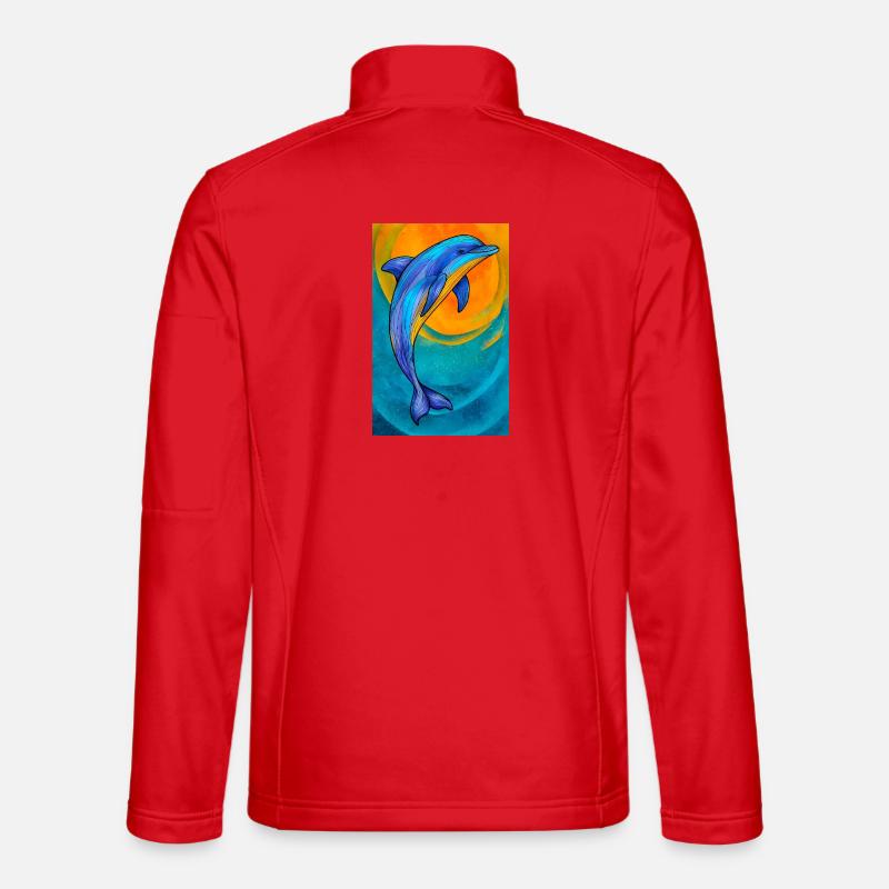 Delfin Unisex Softshelljacke