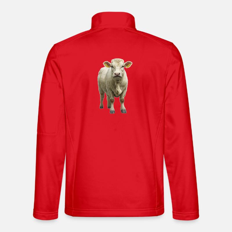Charolais Beef Unisex Softshell Jacket