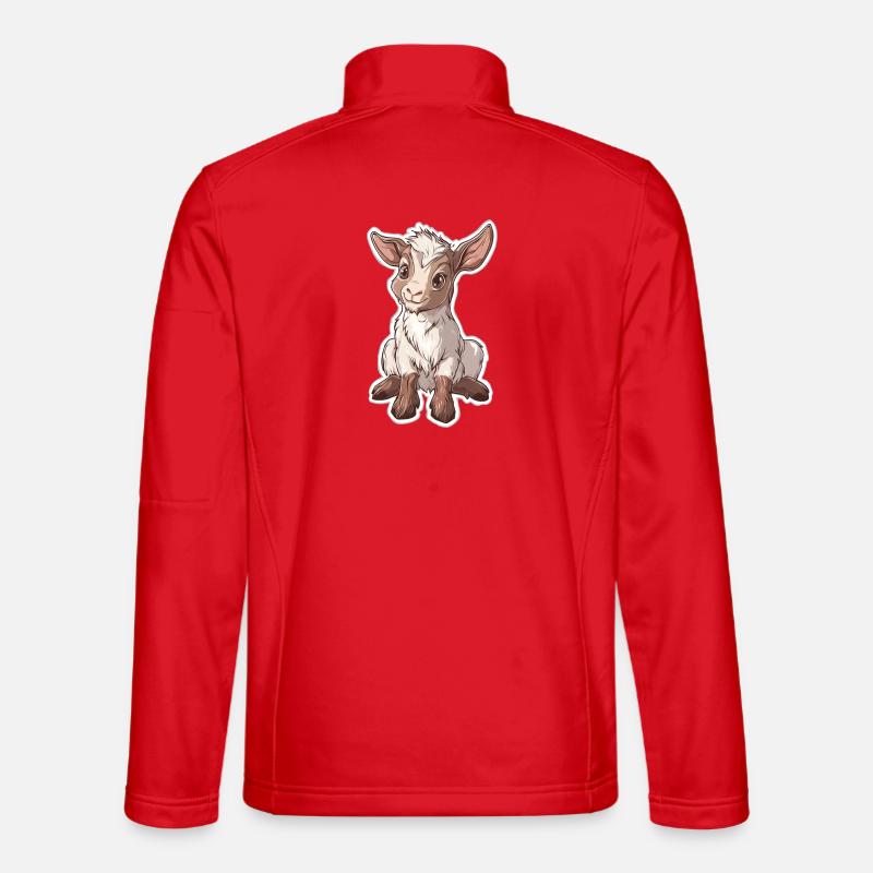 Chèvre Veste en tissu softshell Unisexe