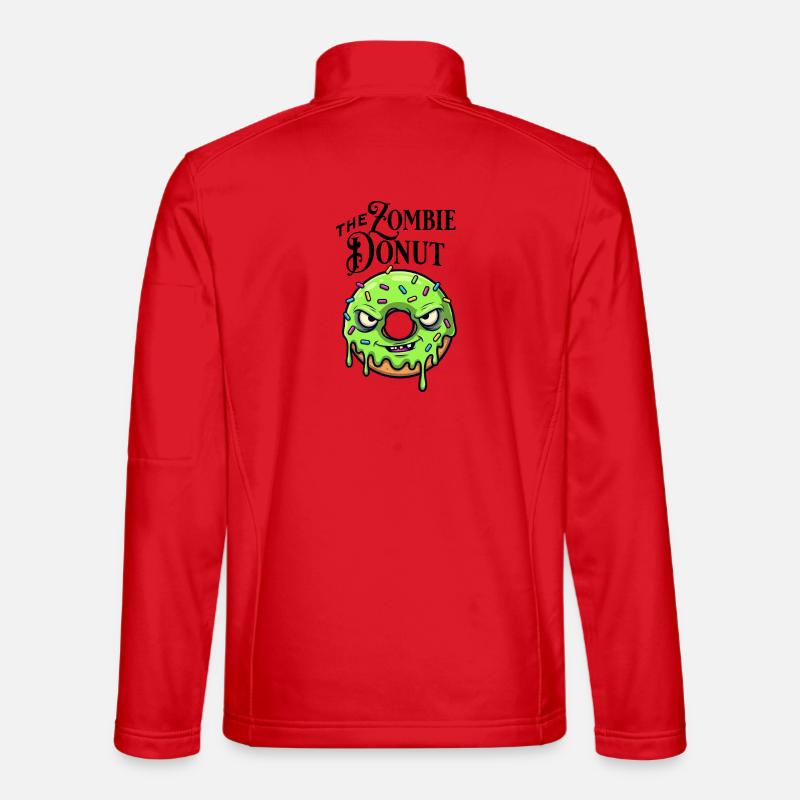 Zombie-Donut - Unisex Softshelljacke - Rot