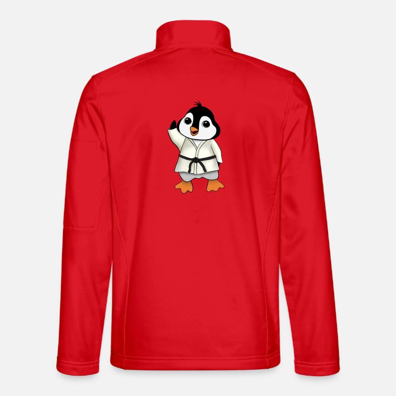 MA Pinguin - Unisex Softshelljacke - Rot